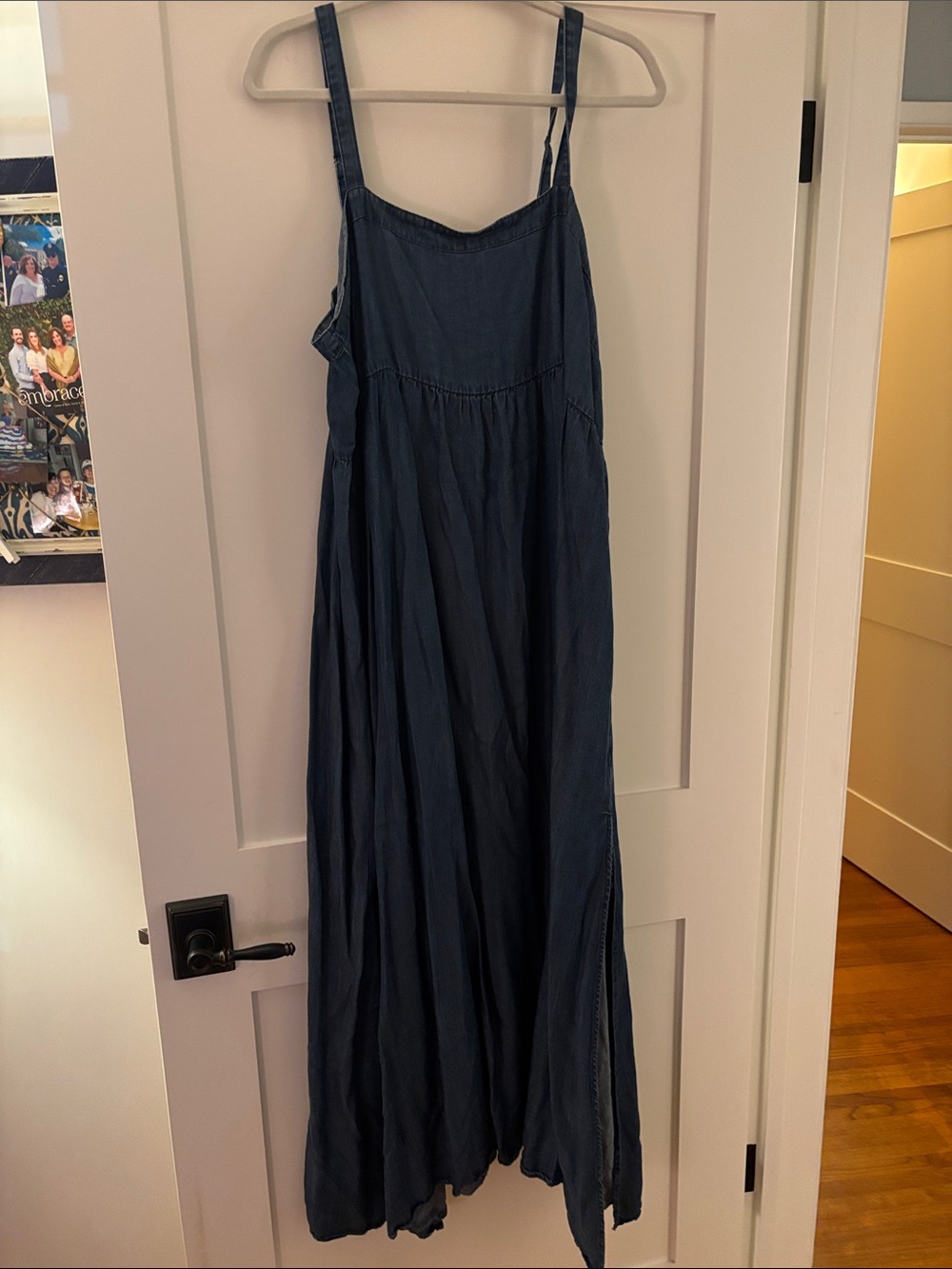 NATURAL LIFE Dark Blue Maxi Dress